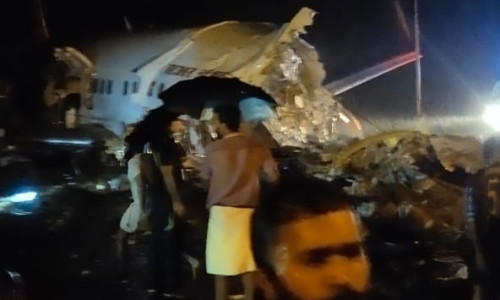 Avion prăbușit în India