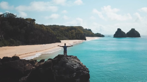 Plajă din străinătate, litoral, Brazilia
