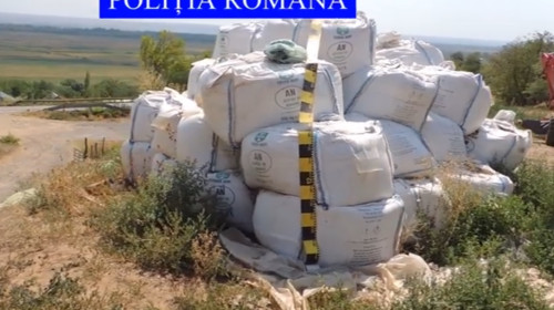 Saci de azotat de amoniu, găsiți la Galați