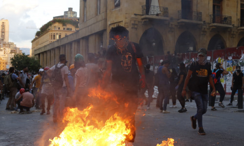 proteste la Beirut