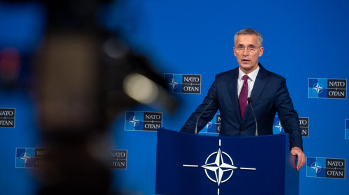 Meetings of the NATO Defence Ministers at NATO Headquarters in Brussels - Press Conference by NATO Secretary General