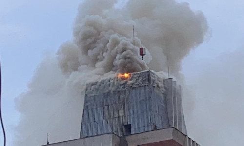 Incendiu la CJ Caraș-Severin