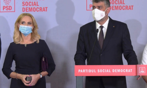 Gabriela Firea cu Marcel Ciolacu