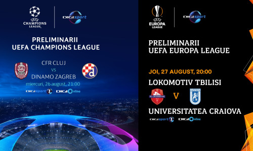 UEL și UCL Digi Sport