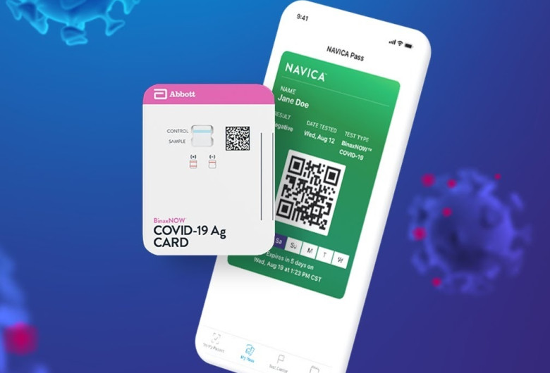 BinaxNOW COVID-19 Ag Card, test rapid de coronavirus