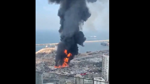 incendiu beirut