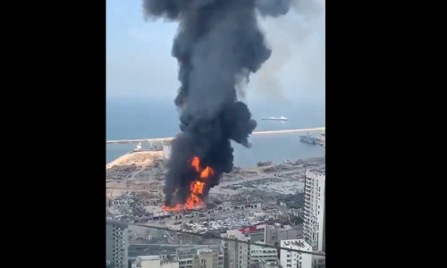 incendiu beirut