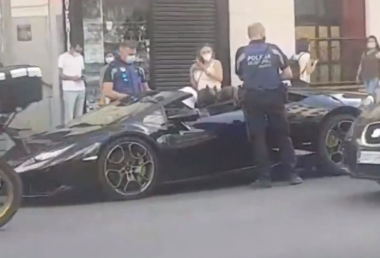 Batman amendat în Madrid