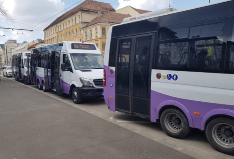 Microbuze școlare în Timiș