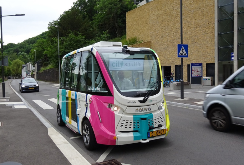 Autobuz fără șofer la Brașov