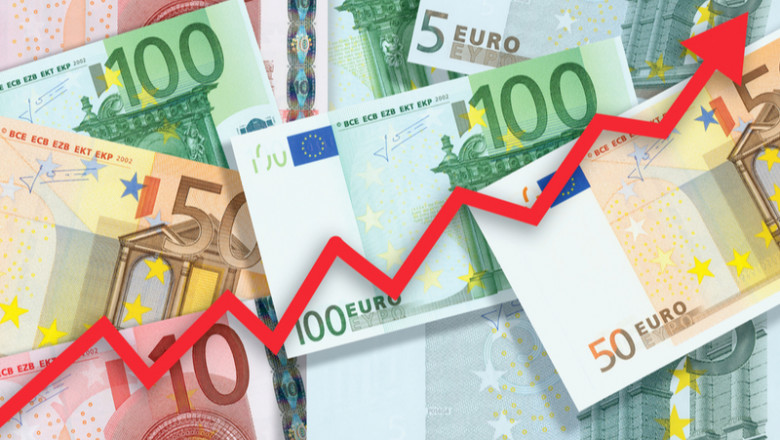 Creșterea euro, curs valutar, moneda unică, bani