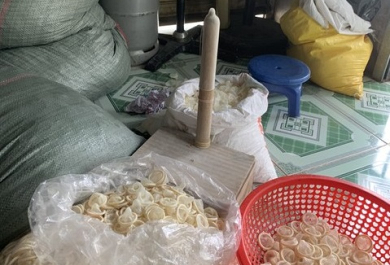Prezervative folosite și spălate pentru a fi revândute în Vietnam