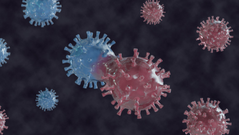 Mutație genetică a virusului SARS-CoV-2, coronavirus, COVID-19, tulpină nouă