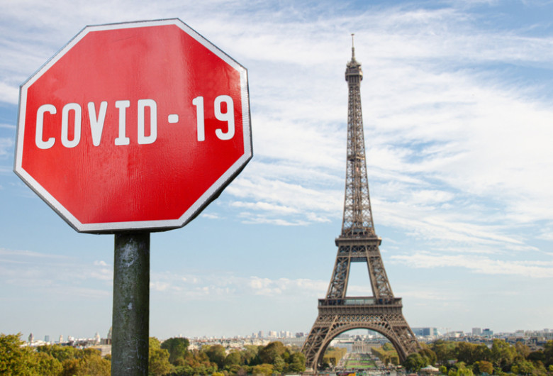 COVID-19, coronavirus, SARS-CoV-2 în Paris, Turnul Eiffel, Franța, carantină, izolare