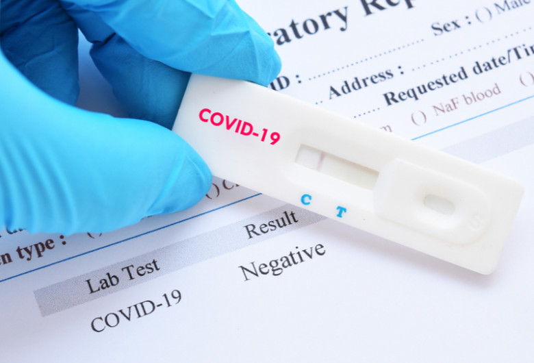 Test negativ de coronavirus, COVID-19, SARS-CoV-2