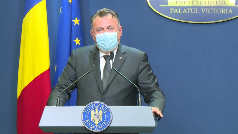 Nelu Tătaru cu mască la Guvern