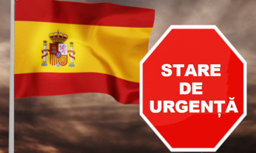 Spania intră în stare de urgență, lockdown, restricții, coronavirus, COVID-19, SARS-CoV-2, Madrid
