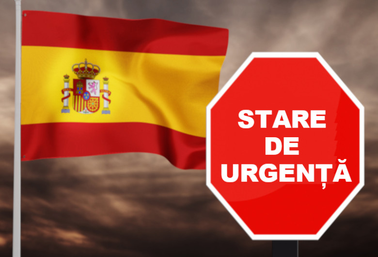 Spania intră în stare de urgență, lockdown, restricții, coronavirus, COVID-19, SARS-CoV-2, Madrid