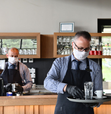 Cafenea de coronavirus, COVID-19, redeschidere HoReCa după restricții, bar, restaurant, cafea