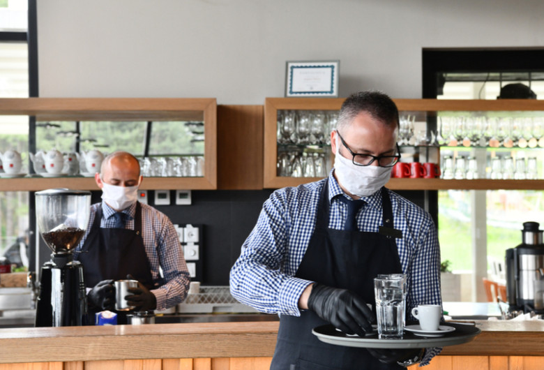 Cafenea de coronavirus, COVID-19, redeschidere HoReCa după restricții, bar, restaurant, cafea