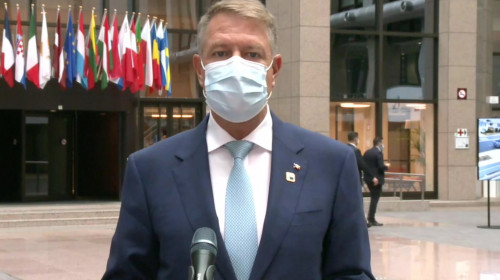 Klaus Iohannis la Bruxelles