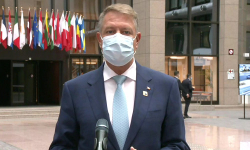 Klaus Iohannis la Bruxelles