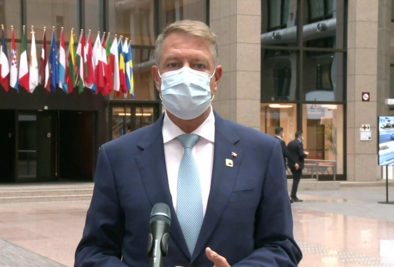 Klaus Iohannis la Bruxelles