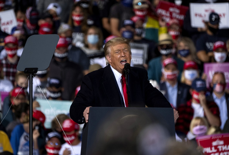 Donald Trump miting electoral
