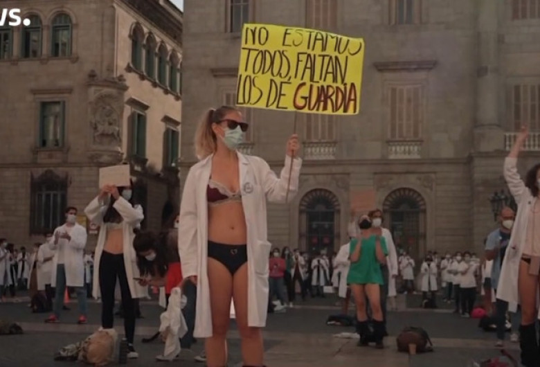 protest spania