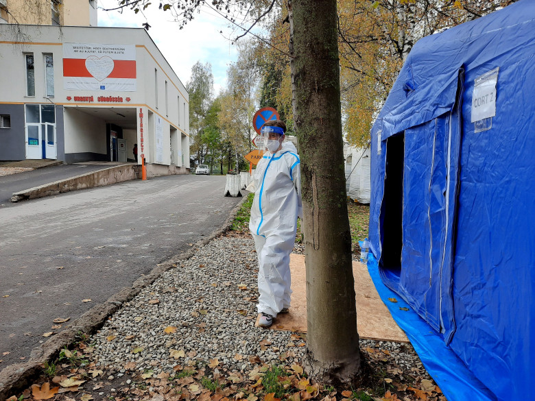 Spitalul de Urgență Miercurea Ciuc, pe timp de COVID-19