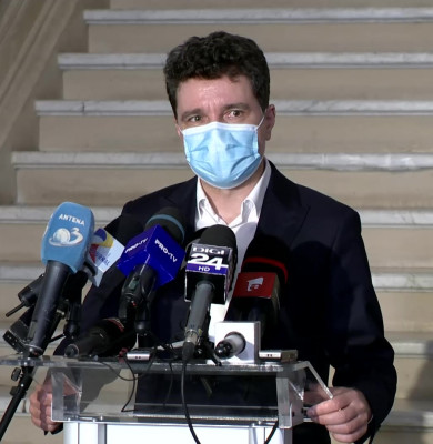 Nicușor Dan la Primăria Capitalei