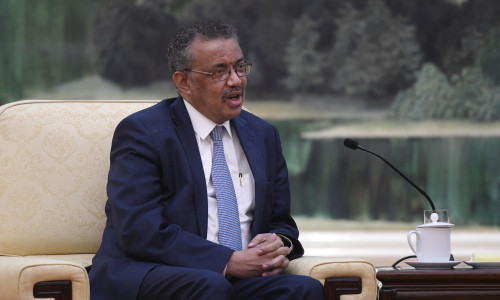 Director General Of The World Health Organization, Tedros Adhanom, Visit To Beijing