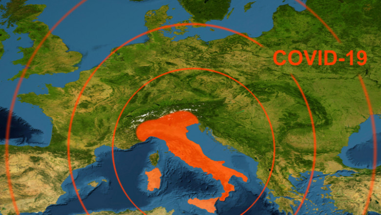 Coronavirus, COVID-19, SARS-CoV-2 în Italia, Roma, Milano, Lombardia, Venneto, Piemonte