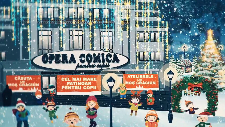 Târg de Crăciun cu Opera Comică pentru Copii