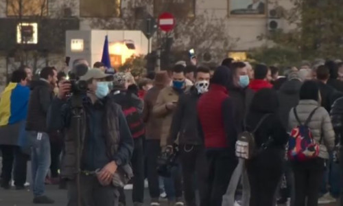 protest piata victoriei