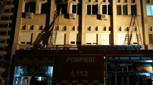 Incendiu la Spitalul din Piatra Neamț