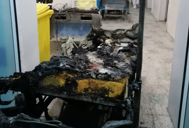 Pat ars de incendiu la Piatra Neamț în ATI