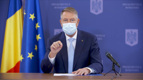 Klaus Iohannis încruntat