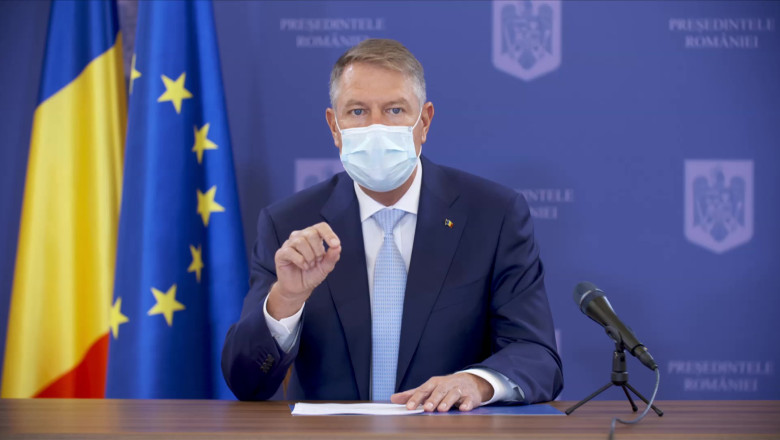 Klaus Iohannis încruntat