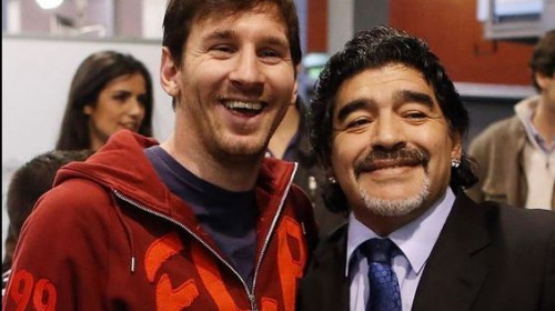 messi maradona