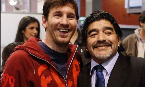 messi maradona