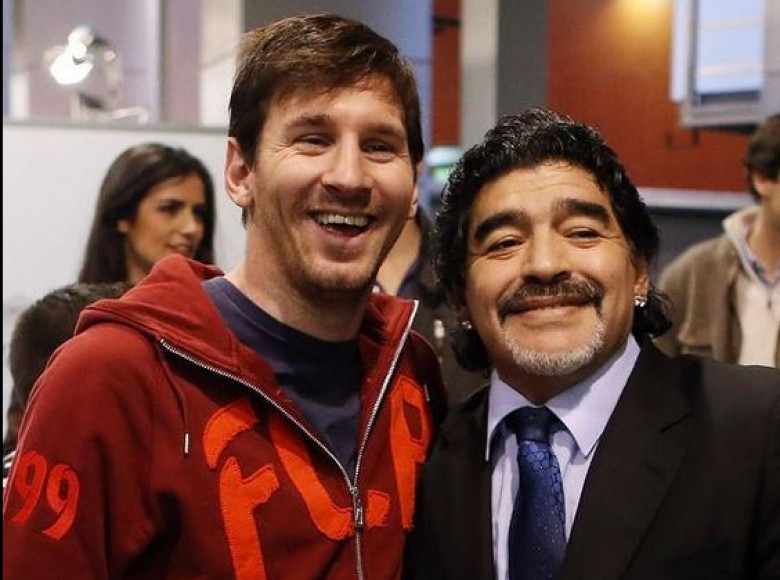 messi maradona