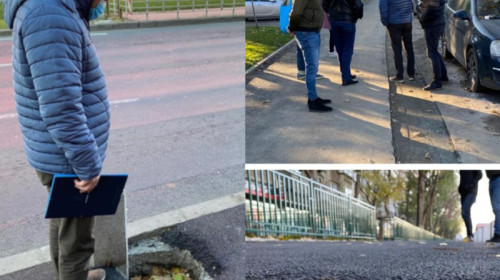 Ciprian Ciucu în inspecție pe stradă