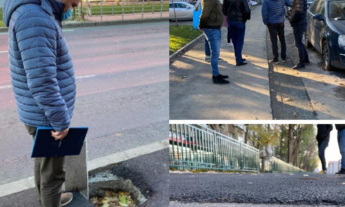 Ciprian Ciucu în inspecție pe stradă