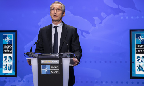 Online press conference by the NATO Secretary General - Meetings of NATO Ministers of Foreign Affairs - Brussels, Belgium