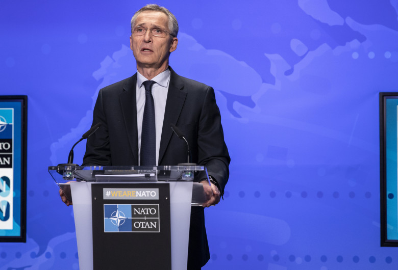 Online press conference by the NATO Secretary General - Meetings of NATO Ministers of Foreign Affairs - Brussels, Belgium