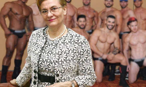 Maria Grapini cu orgă și orgie pe Times New Roman