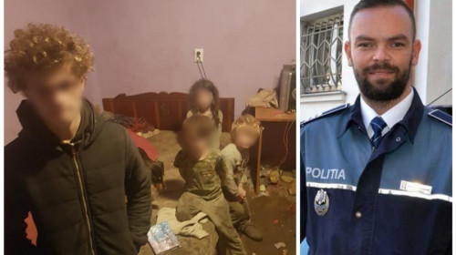Sebastian Drimbe, un polițist care ajută nevoiași din Bihor