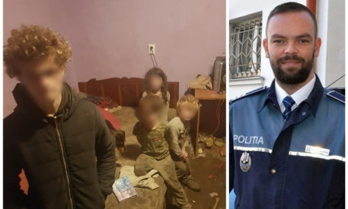 Sebastian Drimbe, un polițist care ajută nevoiași din Bihor