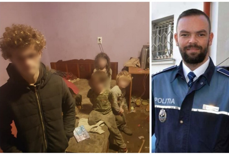 Sebastian Drimbe, un polițist care ajută nevoiași din Bihor